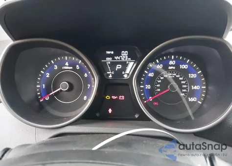 2013 Hyundai Elantra Gls из США, поврежденный, VIN 5NPDH4AE2DH270755